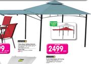 Terrace Leisure 3x3m Oasis Gazebo With Awning