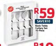 Basic Table Cutlery Set 16 Piece