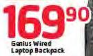 Genius Wired Laptop Backpack