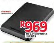 Toshiba 1TB 2.5" External USB Hard Drive