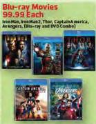 Blu-Ray Movies-Each
