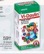 Vi-Daylin Multivitamins  With Minerals Plus Iron-30's