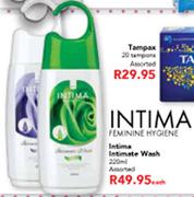 Intima Intimate Wash Assorted-220ml Each