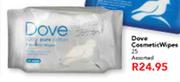 Dove Cosmetic Wipes Assorted-25's