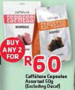 Caffeluxe Capsules Assorted-2x50g