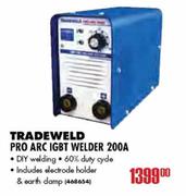 Tradeweld Pro ARC IGBT Welder-200A