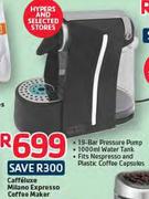 Caffeluxe Milano Expresso Coffee Maker