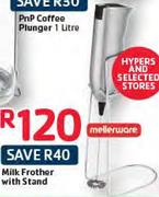 Mellerware Milk Frother With Stand