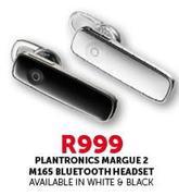 Plantronics Margue 2 M165 Bluetooth Headset