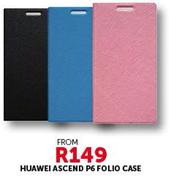 Huawei Ascend P6 Folio Case