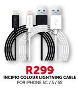 Incipio Colour Lightning Cable For iPhone 5C/5/5S