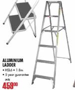 Aluminium Ladder -1.8m