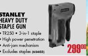 Stanley Heavy Duty Staple Gun (TR250)