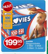Lovies Weggooidoeke-100's