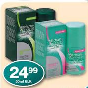 Mitchum Aanrol vir Mans/Dames, Verskeidenheid-50ml elk