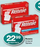 Rennie Antacid Tablets-48 per pack