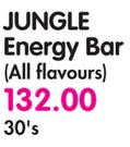 Jungle Energy Bar (All Flavours)- 30's