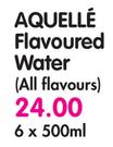 Aquelle Flavoured Water (All Flavours)- 6x500ml