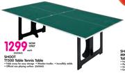 Shoot TT500 Table Tennis Table-Each