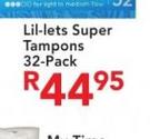 Lil-Lets Super Tampons-32 Pack