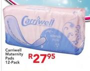 Carriwell Maternity Pads-12 Pack