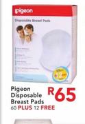 Pigeon Disposable Breast Pads-60+12 Free