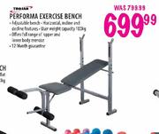 Trojan Performa Exercise Bench 