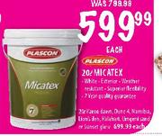 Plascon Micatex-20L