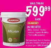 Plascon Micatex-20L
