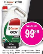  Castrol GTX Motor Oil-5L(SAE 40)