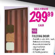 Simple Choice Folding Door-Each