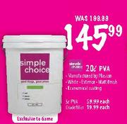 Simple Choice PVA-5L