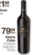 Kleine Zalze Vineyard Selection Shiraz-750ml