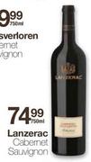 Lanzerac Cabernet Sauvignon-750ml