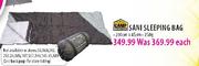 Camp Master Sani Sleeping Bag (200cm x 85cm)-250g
