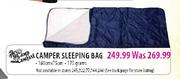 Camp Comfort Camper Sleeping Bag (180cm x 75cm)-175g