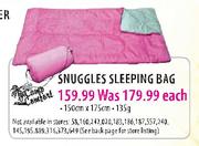 Snuggles Sleeping Bag (150cm x 175cm)-135g