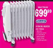 DeLonghi 9 Fin Oil Heater (KH-770920)