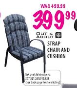 Out & About Strap Chair and Cushion