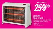 Logik 3 Bar Heater