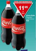 Coca-Cola Regular/Light/Zero/Tab-2ltr ELk