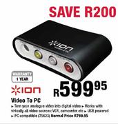 Ion Video To PC