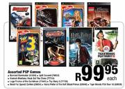 Assorted PSP Games-Each