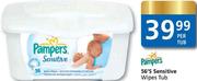 Pampers Sensitive Wipes Tub-56's Per Tub 