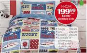 Sporty Bedding Sets Double-Per Set