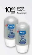 Sanex Roll-On Assorted-60ml each