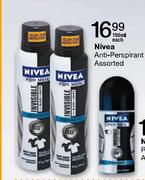 Nivea Anti-Perspirant Assorted-150ml each  