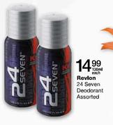 Revlon 24 Seven Deodorant Assorted-130ml each