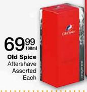 Old Spice Aftershave Assorted Each-100ml