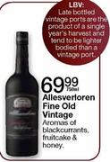 Allesverloren Fine Old Vintage-750ml
